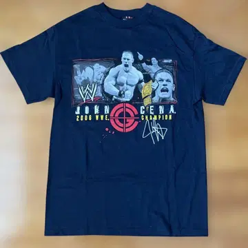 (새상품 미사용) WWE 존 시나 2006 챔피언 T셔츠