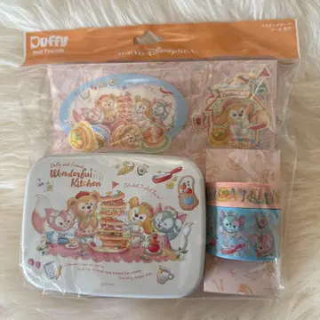 디즈니 Duffy and Friends 씰 마스킹 테이프 세트