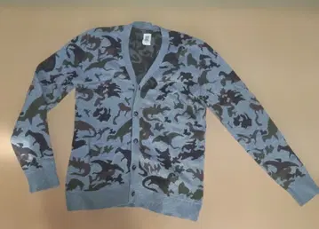 graniph 공룡 패턴 가디건