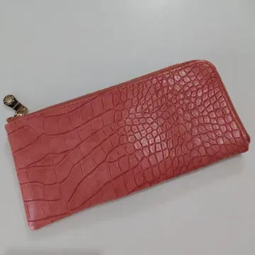 [ SALON de RUBAN ] 악어 엠보싱 L자 장지갑