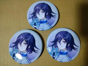 단간론파 로손 글리터 캔뱃지 오마 코키치 3세트