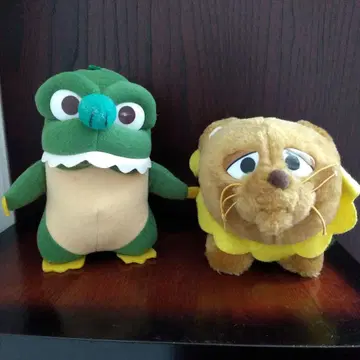 고질라 효코리 효탄지마 라이온 봉제 인형 세트