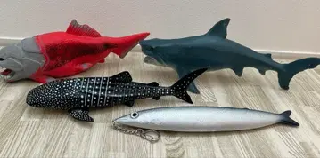 고래상어 상어 기타 어류 피규어 세트