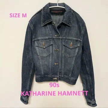 90s KATHARINE HAMNETT 데님 자켓 M 빈티지