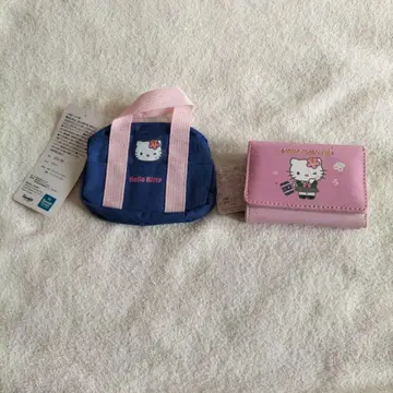 헬로키티 코갸루키티 가마구치 지갑 파우치 2종 세트