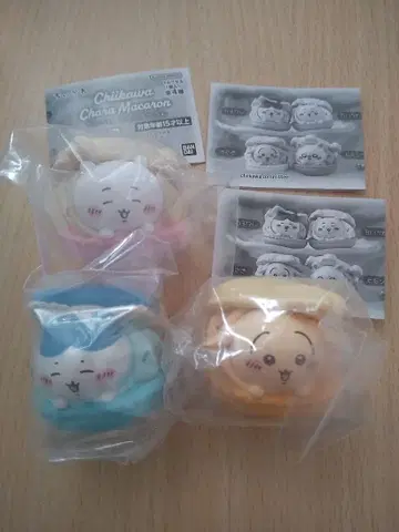 치이카와 캐릭터 마카롱 3개 세트