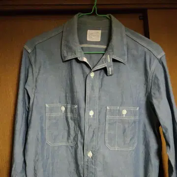 WORKERS 샴브레이 셔츠 15 1/2 사이즈