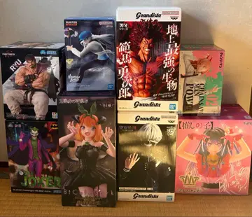 프라이스 피규어 묶음 판매 (체인소 맨, 도쿄 구울, 한마 유지로 등)