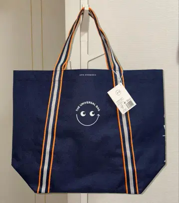 새상품 안야 힌드마치 Universal Bag 토트백 네이비
