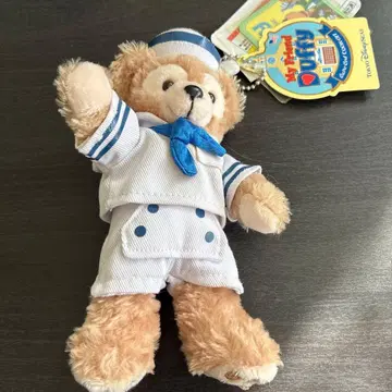 #1056 더피 봉제 인형 스트랩 마린 도쿄디즈니씨