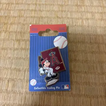 디즈니 MLB 메이저리그 로스앤젤레스 엔젤스 미키 핀 배지
