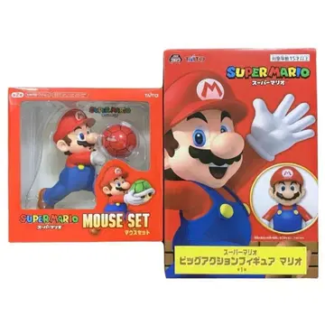 슈퍼 마리오 빅 액션 피규어 마우스 세트
