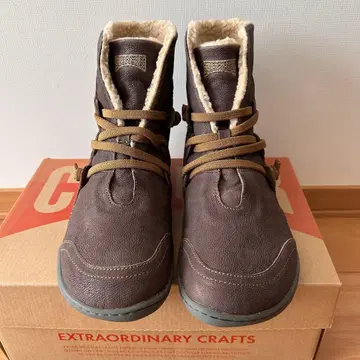 [ 미사용 새상품 ] CAMPER 캠퍼 페우카미 숏부츠 가죽 38