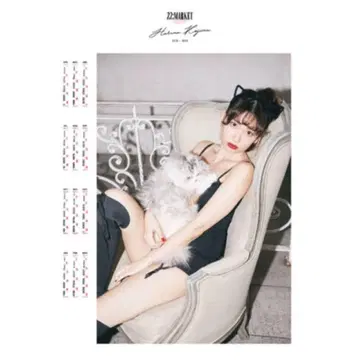[액자 포함] 22market 코지마 요나 코지하루 포스터 달력 B1