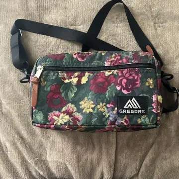 GREGORY 꽃무늬 숄더백 그레고리 패디드 가든 태피스트리