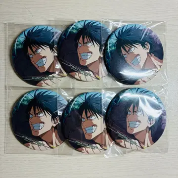 주술회전 후시구로 토우지 팬페어 복권 캔뱃지 6개