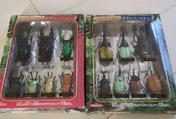 더 액세스 입체 곤충 도감 세계의 사슴벌레 세계의 장수풍뎅이 세트