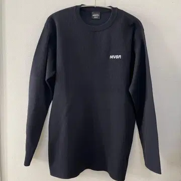 데상트 DESCENTE 테크 자카드 크루넥 셔츠 네이비 M