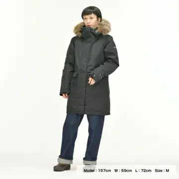 컬럼비아 여성용 롱 다운 자켓 옴니 히트 M