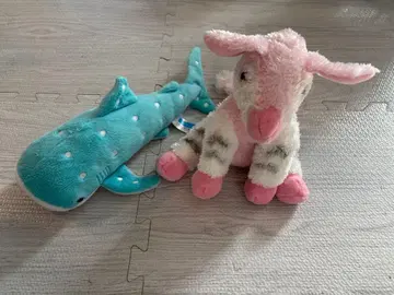 고래상어 오카피 봉제 인형 추라우미 수족관 주라시아