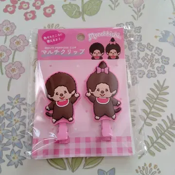 Monchhichi 몽치치 멀티 클립 2개 세트