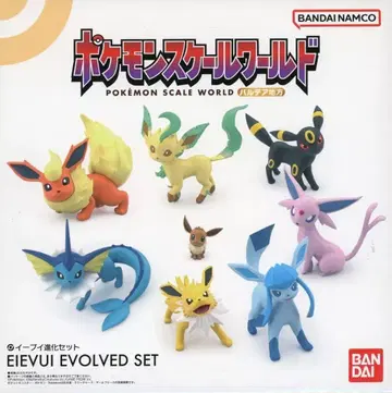 포켓몬 스케일 월드 팔데아 지방 이브이 진화 세트