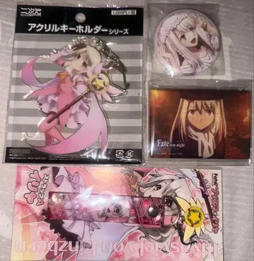 Fate 이리야 캔뱃지 아크릴 키링 참