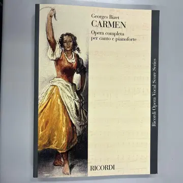 G. 비제 카르멘 보컬 악보 리코르디 판