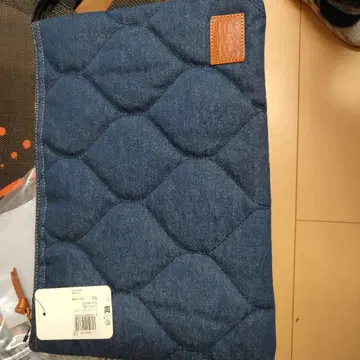 Levi's 카드 케이스와 데님 랩탑 슬리브 2개 세트