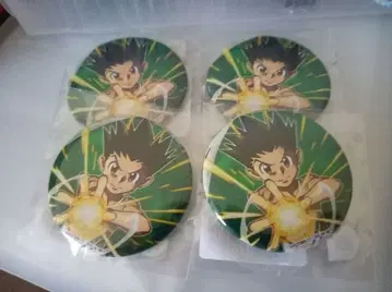 HUNTER x HUNTER WEB 복권 캔뱃지 곤