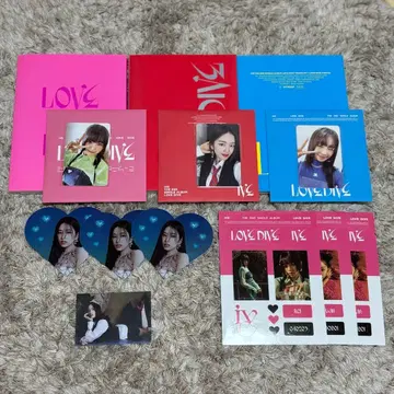 IVE LOVE DIVE 앨범 트레이딩 카드 포함
