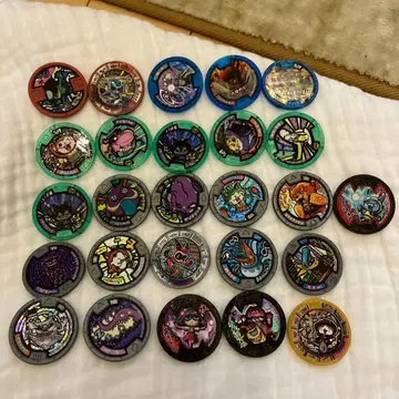 요괴워치 메달 여러가지 26장 묶음 판매