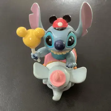 풀백카 디즈니 리조트 스티치 하늘 나는 덤보 Ver.
