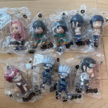 중국 버거킹 나루토 피규어 9개 묶음 판매