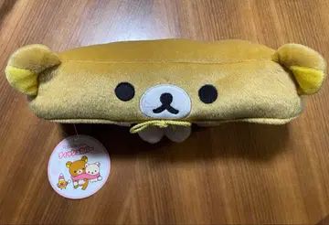 리락쿠마 봉제 인형형 티슈 케이스 페이스형 얼굴형