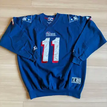 90s NFL 페이트리어츠 스타터 맨투맨 54 XXL 상당 한국제