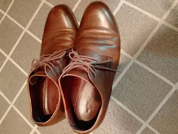 PADRONE 파드로네 브라운 가죽 신발