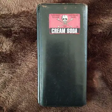 CREAM SODA 가죽 장지갑 1987년 제조