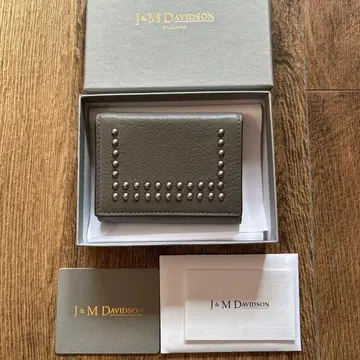 미사용 j&mDAVIDSON 3단 폴더형 지갑