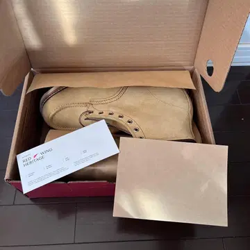 미사용 새상품 레드윙 8833 스웨이드 부츠 레어 12D