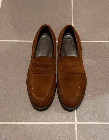 사니야마초 스웨이드 로퍼 25.5