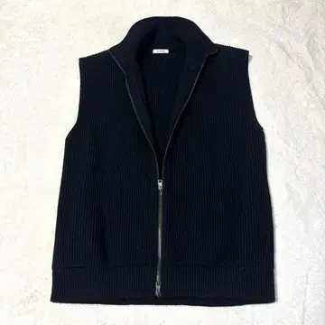 미사용에 가까운 INTERIM 드라이버즈 니트 베스트 사이즈 5