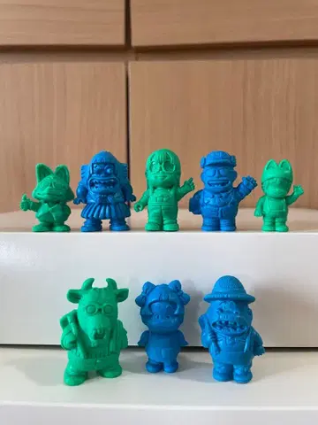 Dr. 슬럼프 아라레짱 지우개 레어 당시물 8체 [ 익명 배송 ]