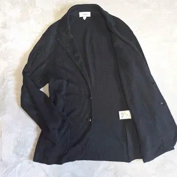 라르디니 24SS 니트 자켓 린넨 현행 택 블랙 XL