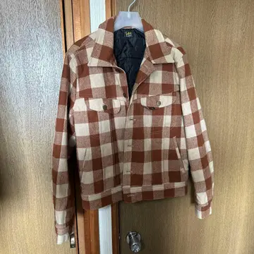 Lee Riders 체크 무늬 자켓 L 사이즈