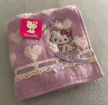 당시물 택 포함 새상품 챠미키티 타월 손수건 미사용