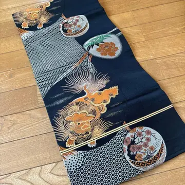 기모노 오비 후쿠로 오비 순수 실크 츠쿠리 오비