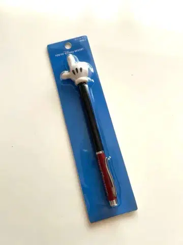 미키 핸드 지시펜 늘어나는 볼펜 디즈니랜드