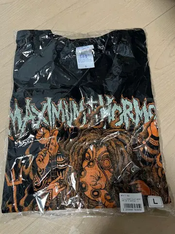 맥시멈 더 호르몬 가네샤 T셔츠 L사이즈 변덕스러운 희귀 아이템