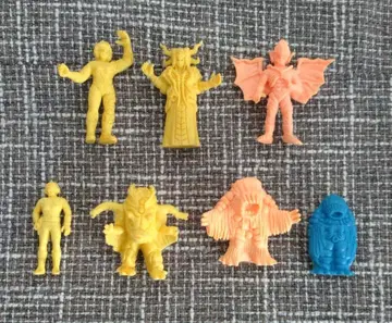 초신성 플래시맨 지우개 피규어 7개